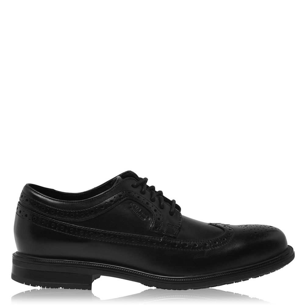 Rockport Canada Wing Tip - Mens Dress Shoes Black (YNX319804)